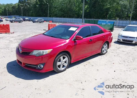 2012 Toyota Camry Se из США, поврежденный, VIN 4T1BF1FK8CU551968